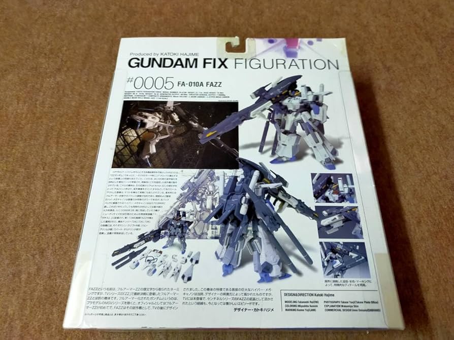 ガンダムフィックスフィギュレーション ファッツ FA-010A FAZZ 新品 Amazon.co.jp: FIX FIGURATION GFF フィックスフィギュ
