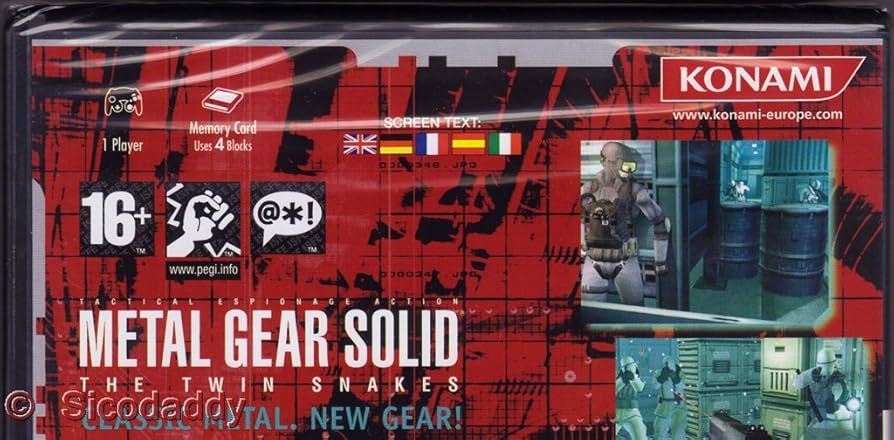 非売品】 L GEAR SOLID TWIN SNAKES 販促パネル 非売品】 L GEAR SOLID