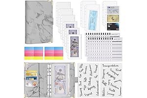 TheMoneyKeeper: Your Personal Finance Manager with Budget Binder and Zipper Envelopes