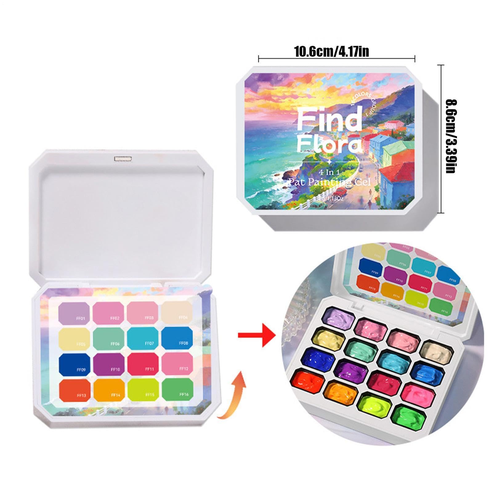 Smalto Gel 16 Colori per Manicure Gel