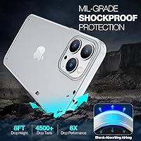 Vista 4 de ORIbox - Funda compatible con el iPhone 11, translúcida, mate, inastillable, resistente a los arañazos, mate transparente