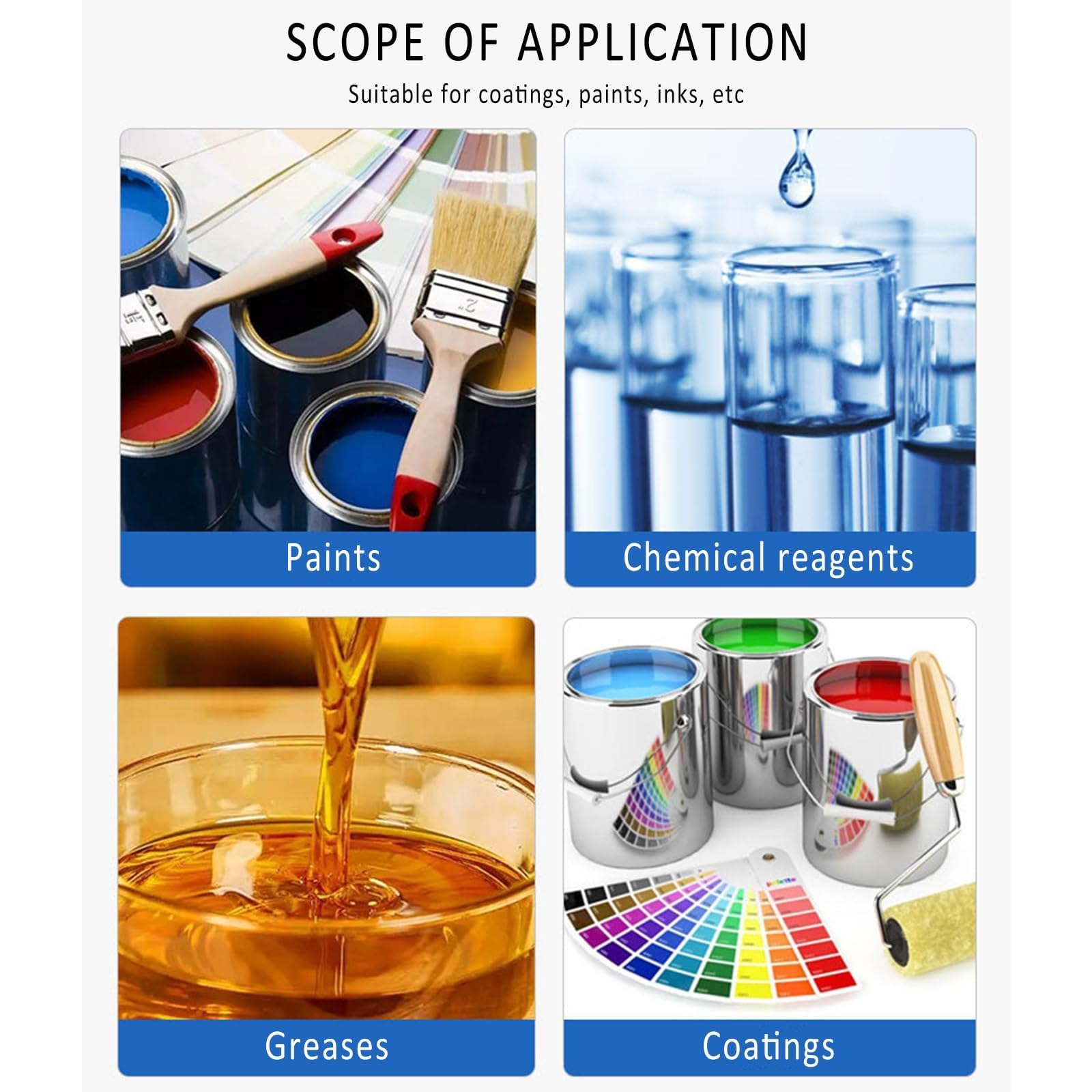 Probador de viscosidad, viscosímetro de pintura de escritorio con soporte ajustable, capacidad de 100 ml, herramienta de medición de flujo precisa, boquilla de 4 mm/6 mm para uso en laboratorio
