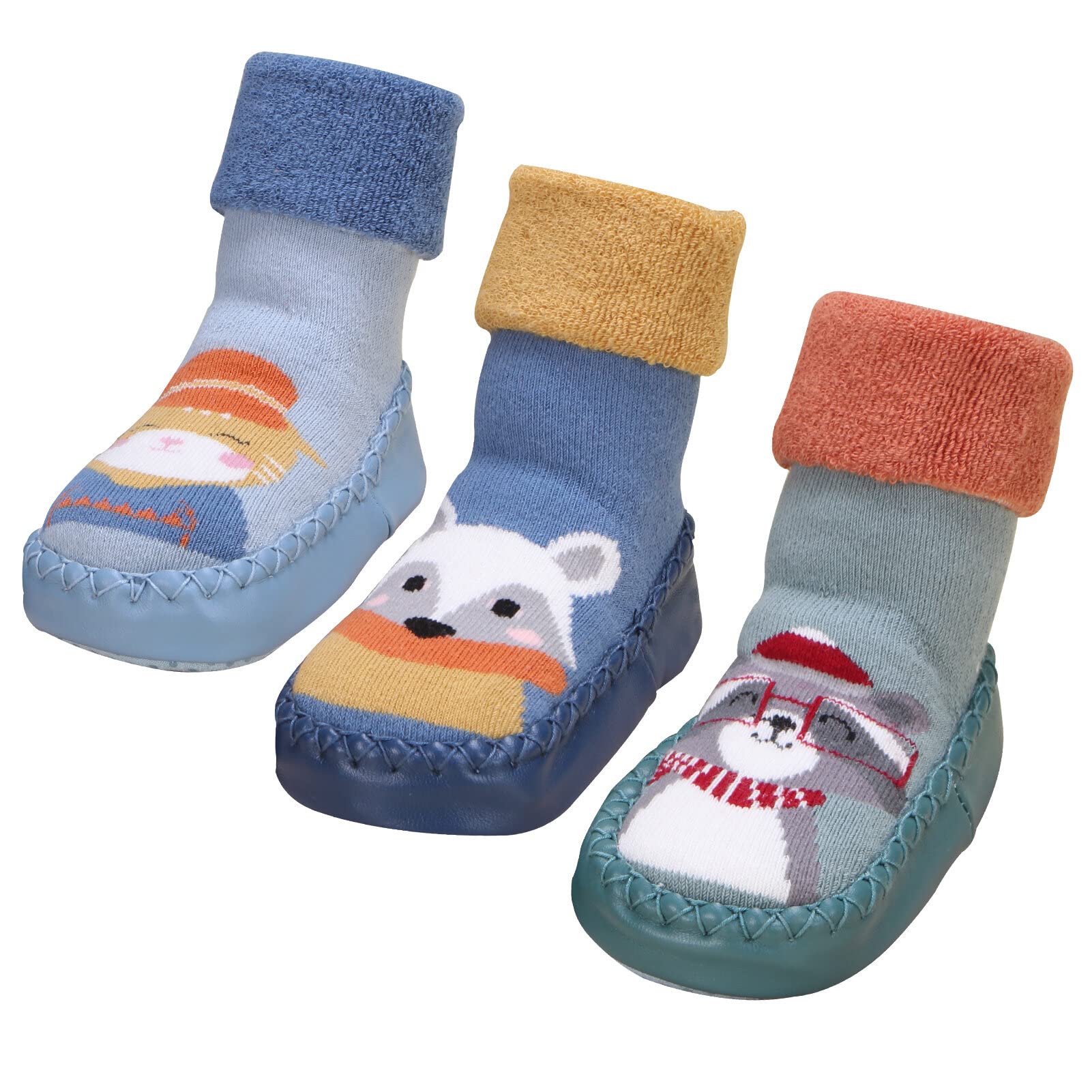 Anti Slip Baby Slipper Socks Next Baby Moccasins Boy SEAUR Pairs