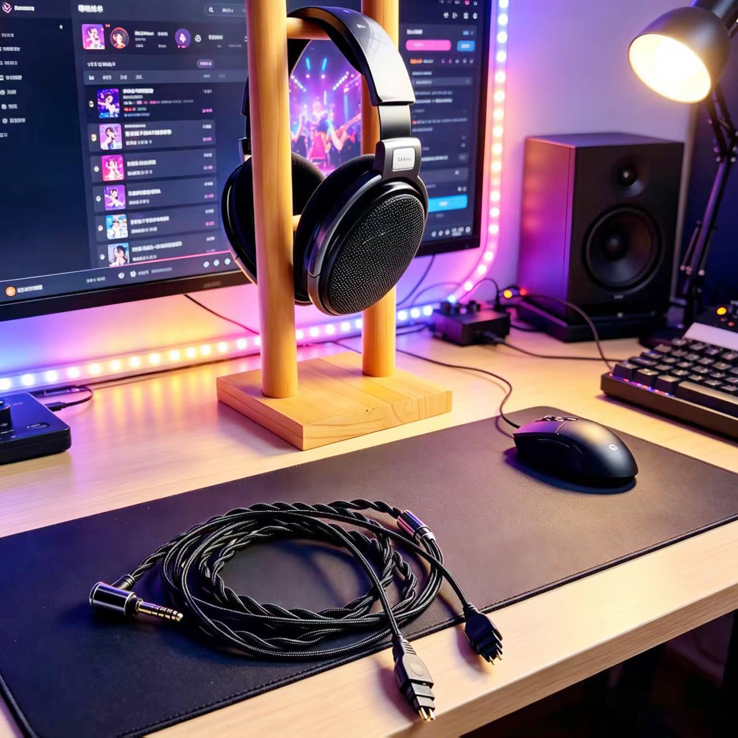 HD600 Balanced Cable,Replacement for Sennheiser HD650 HD660S HD6XX