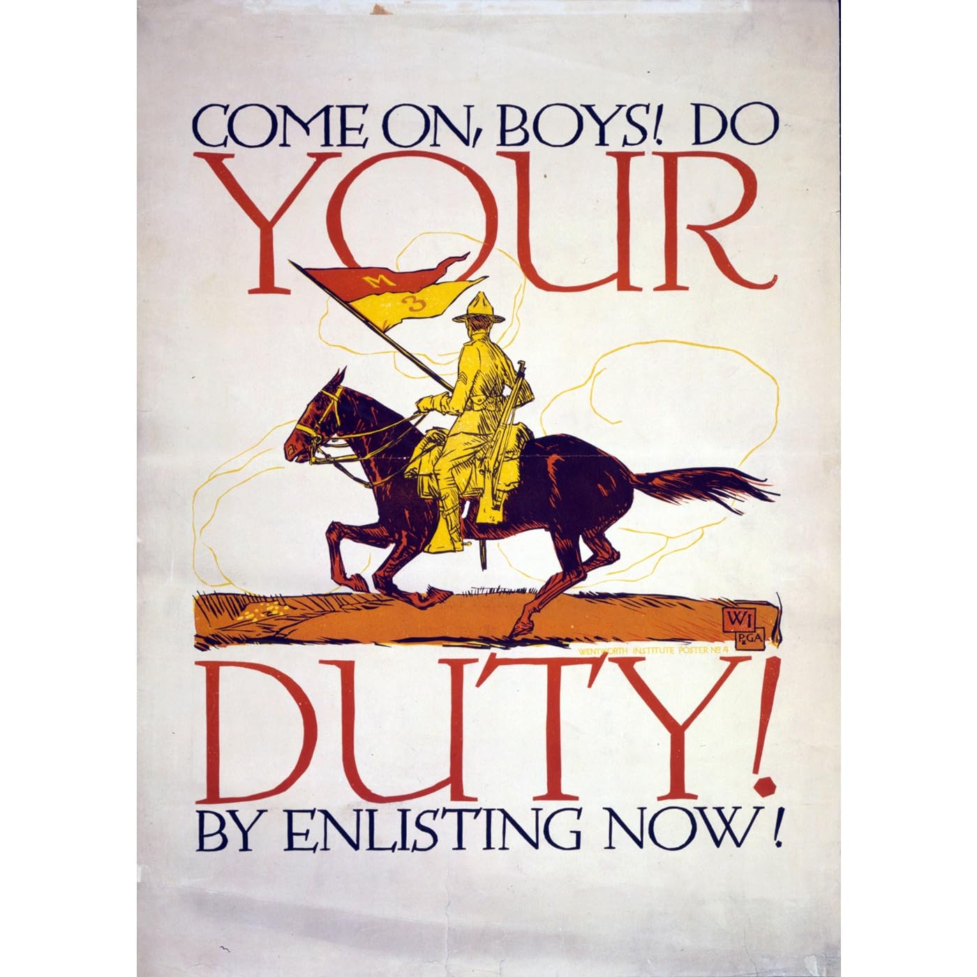 Impression sur toile Your Duty cadeau idéal pour maison et bureau