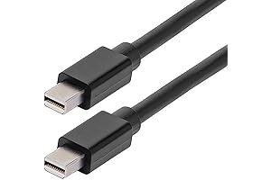 6ft (2m) Mini DisplayPort Cable: Experience Unparalleled Visual Clarity