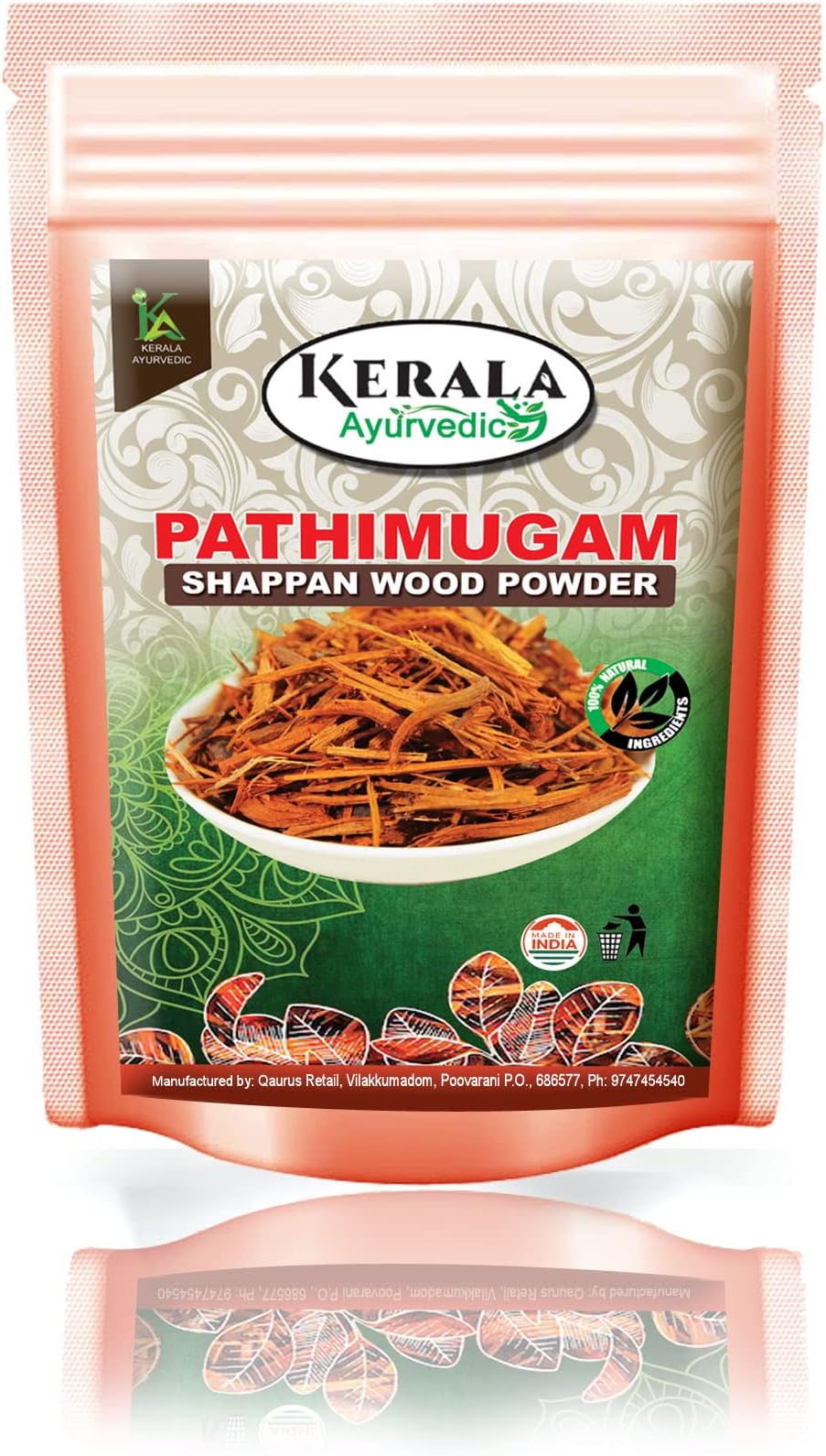 Kerala Ayurvedic Pathimukham Herbal Drink Mix for Immunity | Pathimugam | Sappan Wood 100 g