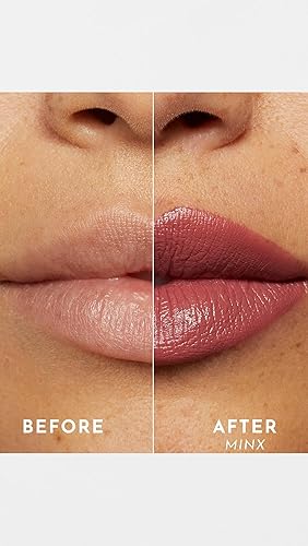 Miniatura 6 de Lawless Women's Forget the Filler Lip-Plumping Line-Smoothing Satin Cream Lápiz labial, Minx, 0.1 oz0.1 fl oz