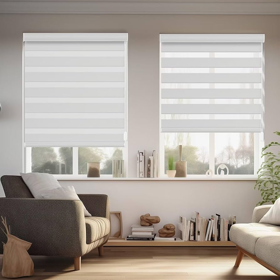 Amazon.com: Changshade Zebra Blinds with Cord for Windows Sliding