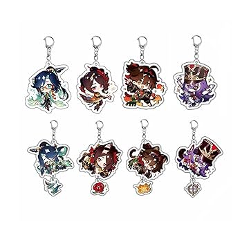 Amazon.co.jp: 原神 キーホルダー 千織 閑雲 ガミン