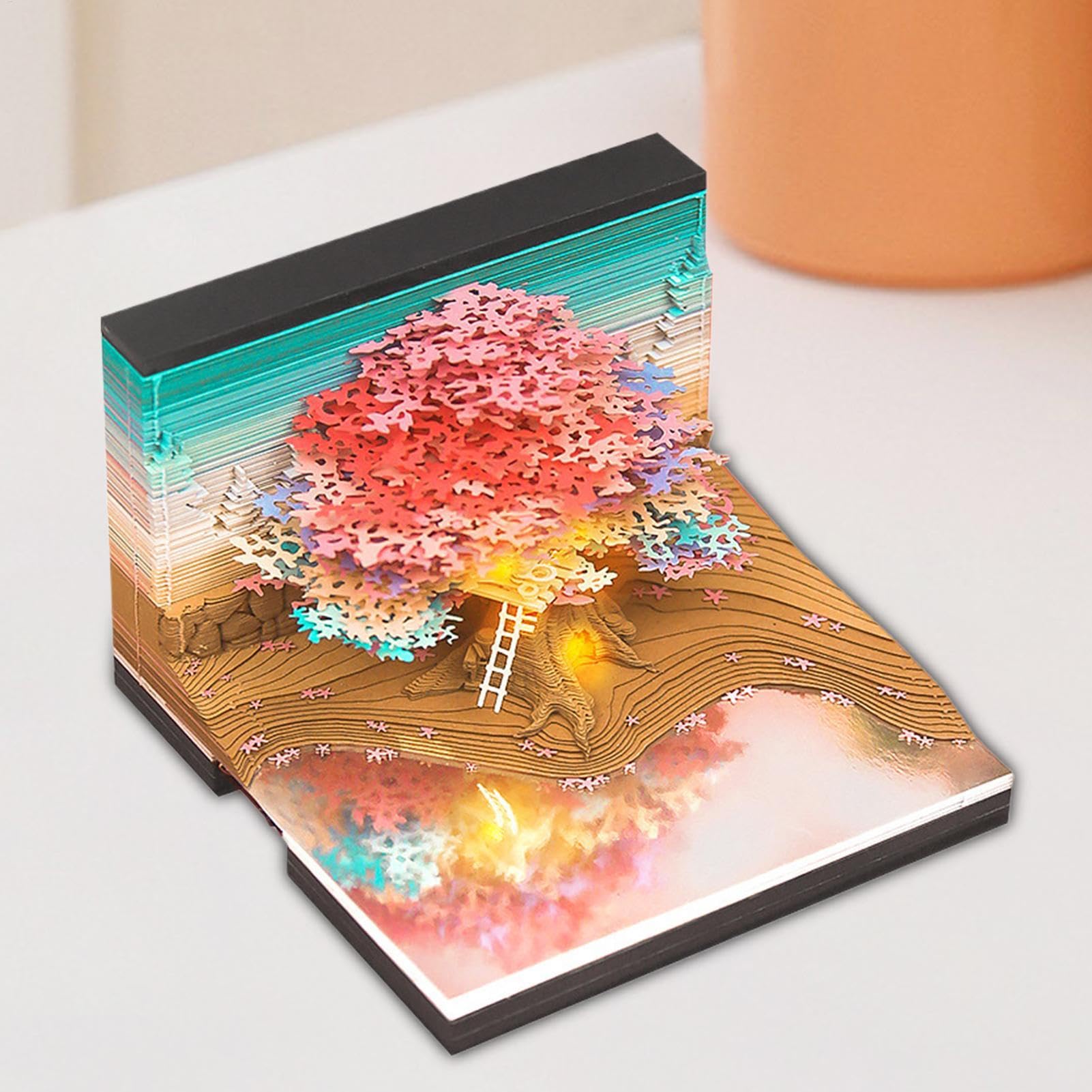 Calendrier 2025 – Planificateur pop-up en papier, calendrier de bureau