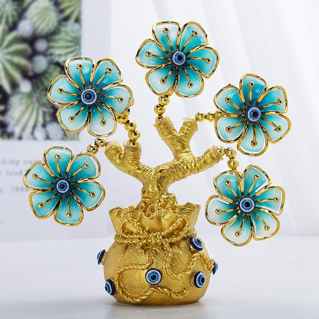 大きい割引 Ganesha And Flowers Elephant Golden Feng Yu Decor Tree Eye Evil オブジェ 置き物 大きい割引 Ganesha And Flowers Elephant Golden Feng Yu Decor Tree Eye Evil オブジェ 置き物
