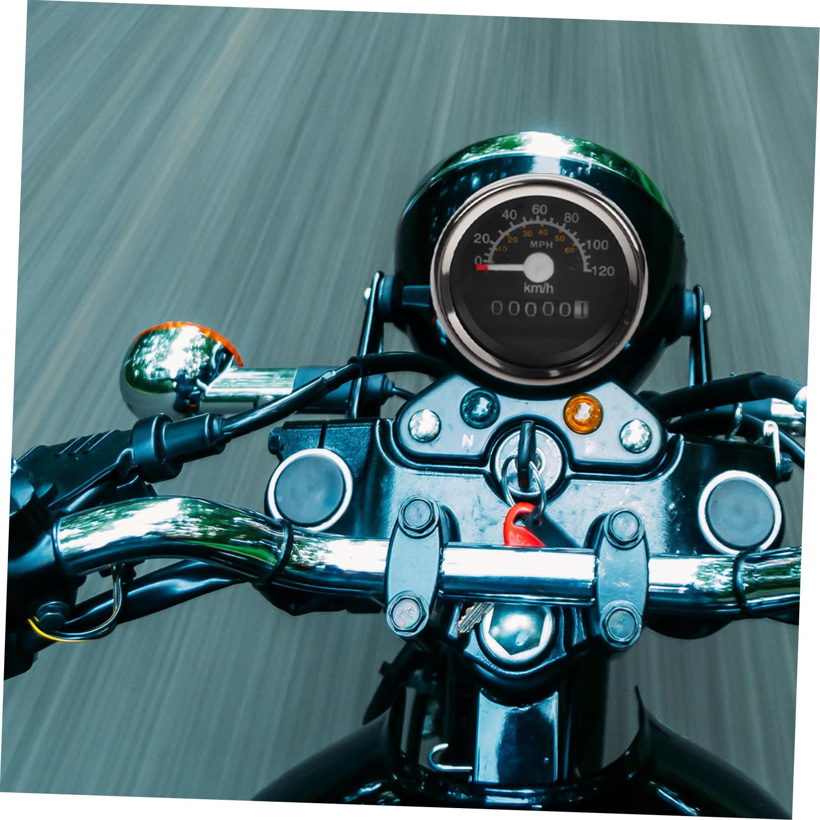 Strumento Motociclistico Tachimetro Modificato per Misuratore velocità Tachimetro per Bici Accessorio per Tachimetro Digitale Motociclo Ferro da Stiro