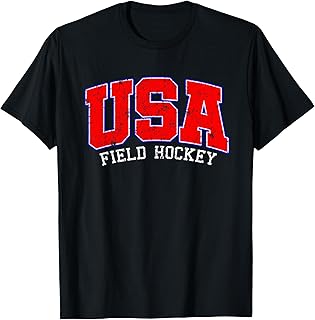 Field Hockey Shirt-USA Field Hockey T shirt T-Shirt