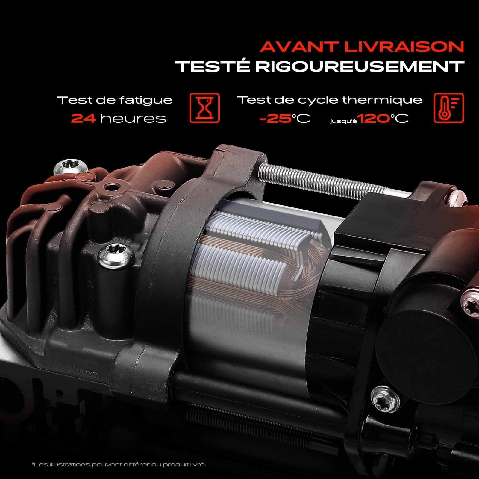 Frankberg Contrôle du niveau du compresseur de suspension pneumatique | LR061663; Compatible avec: Discovery III L319, R.a.n.g.e R.o.v.e.r Sport L320, Découverte IV L319