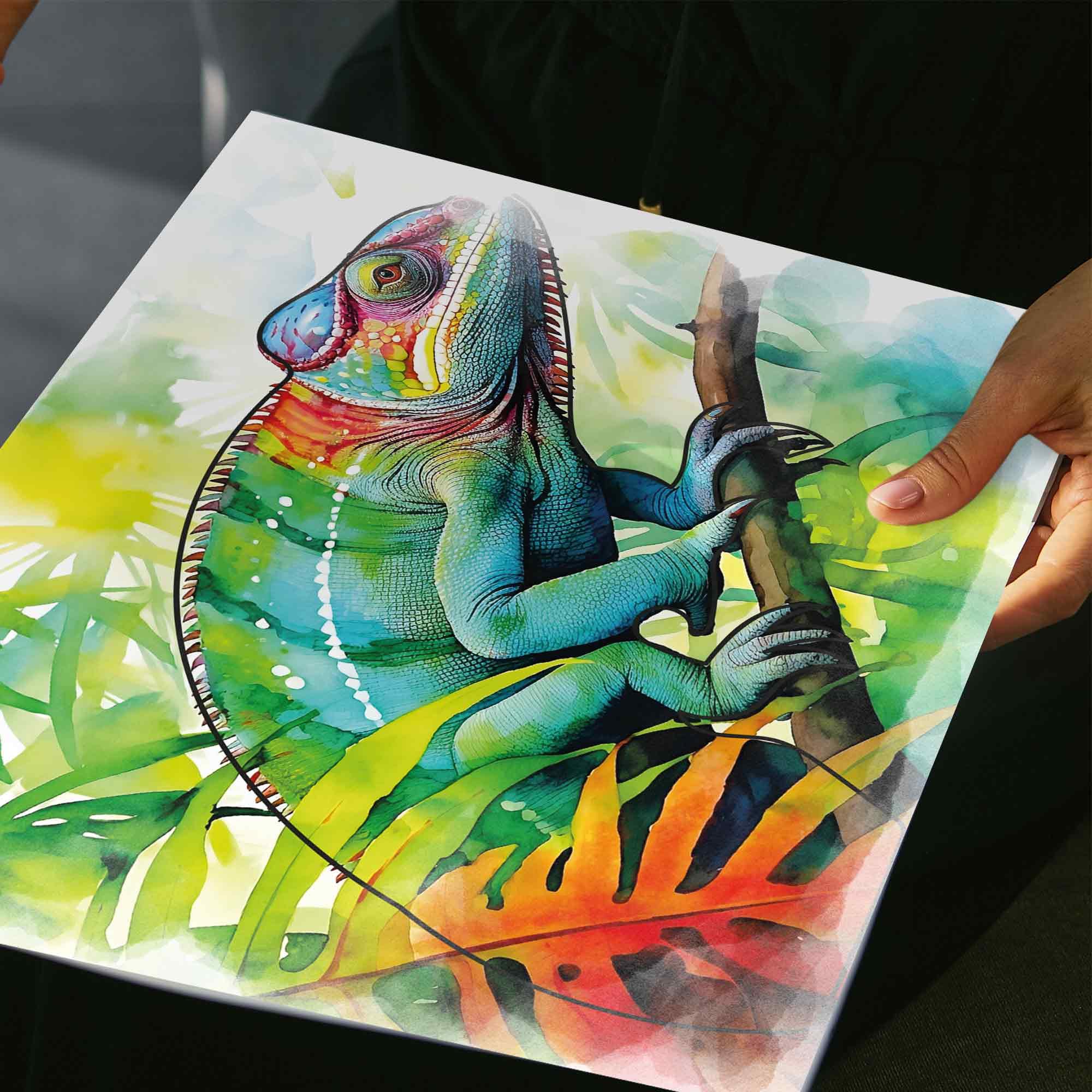 Kit de Loisirs Créatifs Personnes con Démence - Activité Manuelle Adulte | 10 Activités Peintures à l’Eau pour Alzheimer Seniors - Manuelle Adulte avec Faune des Tropiques - Jeux Cognitifs Alzheimer