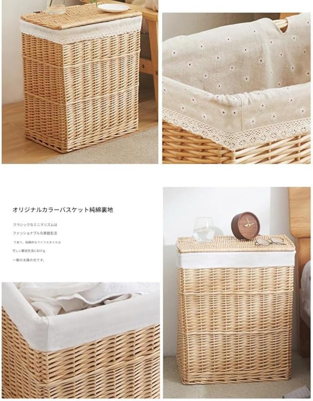 サンフラワーラタン 藤かご ラタン アニマルバスケット 象 Mサイズ