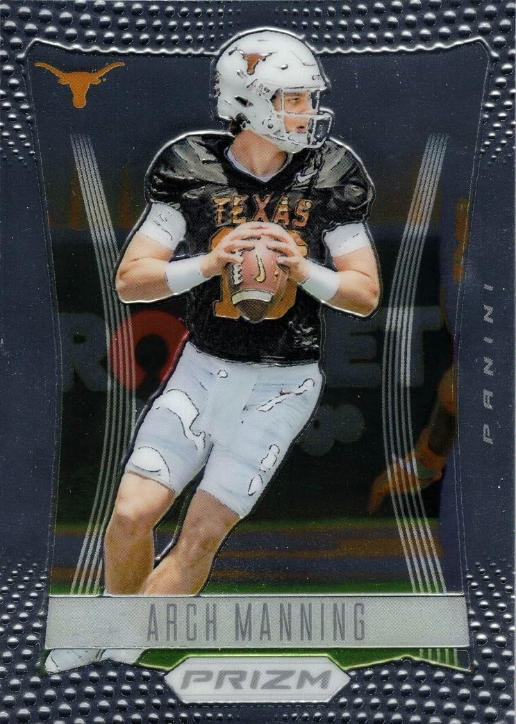 2023 Panini Throwback Prizm Football #PT-AM Arch Manning Pre-Rookie Card
