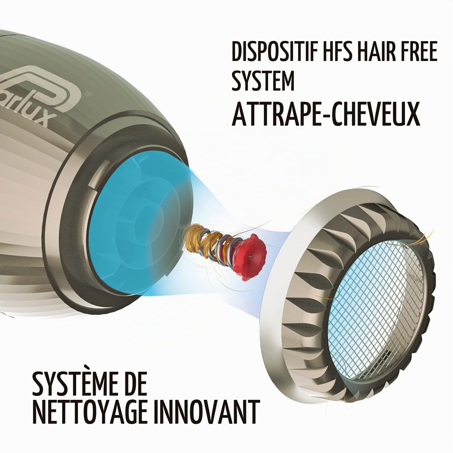 PARLUX Hair Dryer Alyon Bronze pour adultes, idéal pour utilisation pratique, format pratique