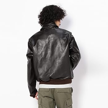 Amazon | [アヴィレックス] レザージャケット エーツゥ フライト
