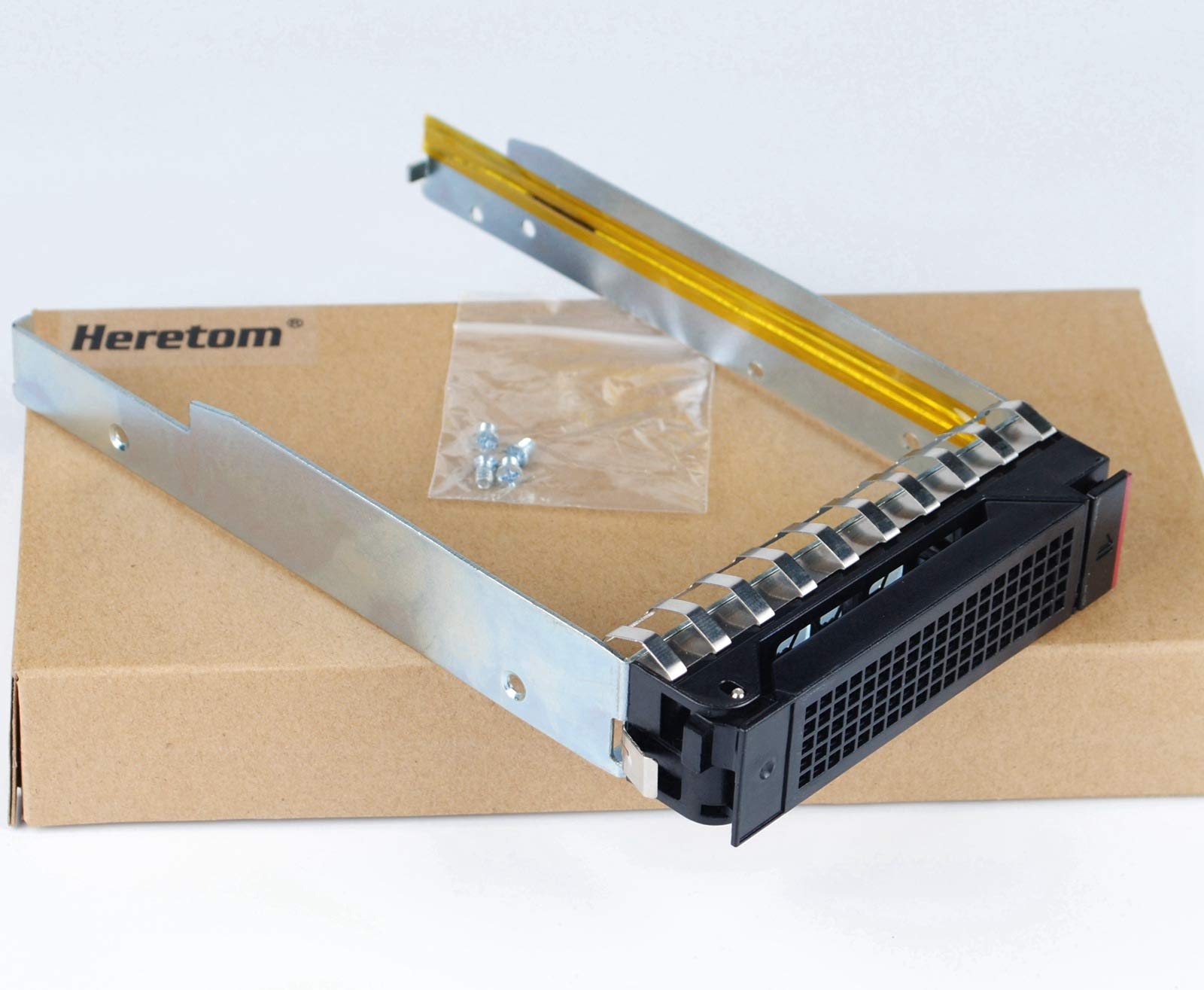 3,5 Pouces SAS/SATA Disque Dur Plateau Support 03T8898 03T8897 SM10A43752 Hard Drive Tray Caddy Compatible pour Lenovo Thinkserver RD650 RD550 RD450 RD350 TD550 TD450 TD350