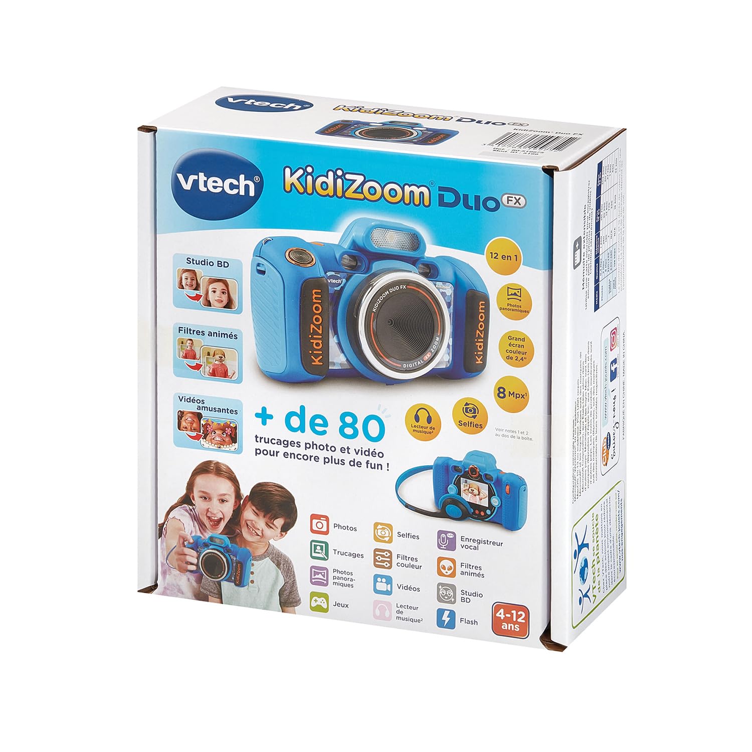 VTech. Kinderkamera, 80-519975, Blau, Standard