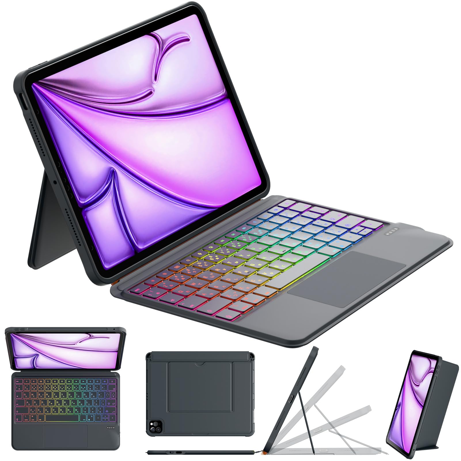 Amazon.co.jp: LeynCoo iPad Air/Pro 用 キーボードケース – 日本語版