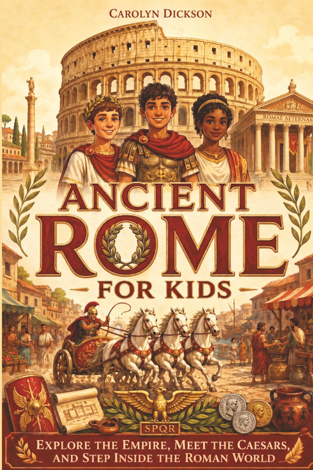 Ancient Rome for Kids: Explore the Empire, Meet the Caesars, and Step Inside the Roman World (History Explorers)