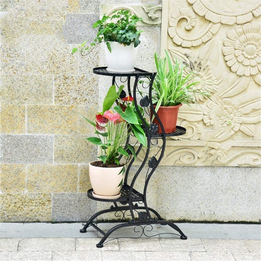 金属製フラワースタンド クロスベース Amazon.co.jp: フラワースタンド5段金属製植物スタンド、シンプルで