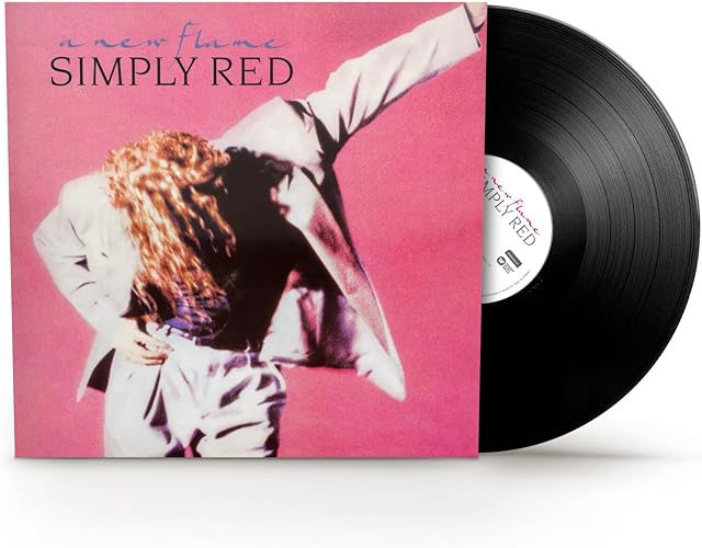A New Flame por Simply Red, capa do álbum