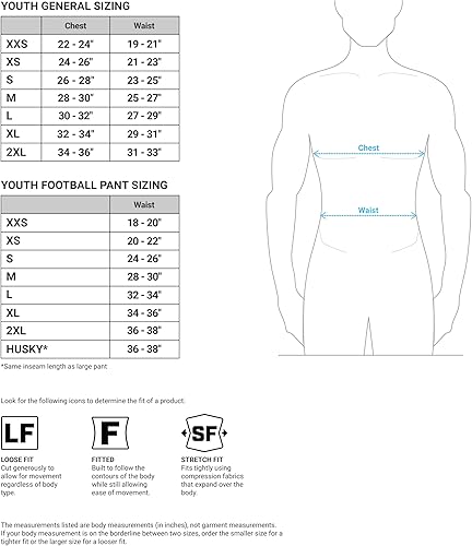 Miniatura 5 de CHAMPRO Terminator 2 - Pantalones de fútbol juvenil integrados con almohadillas integradas