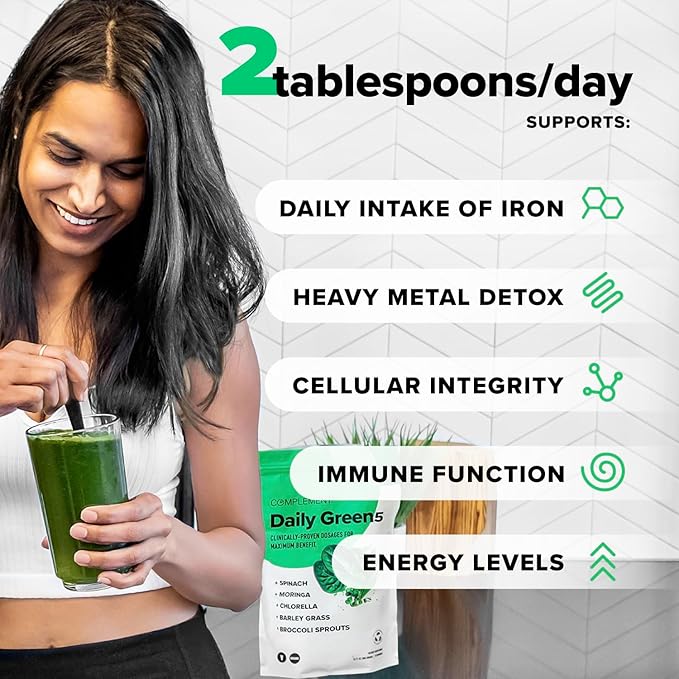 Complement Daily Greens & Triple B12 Spray Bundle miniatura 2