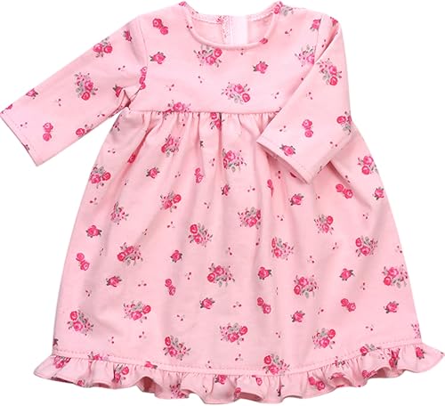 Sophia's - Muñeca de 18" - Camisón estampado floral - Rosa claro