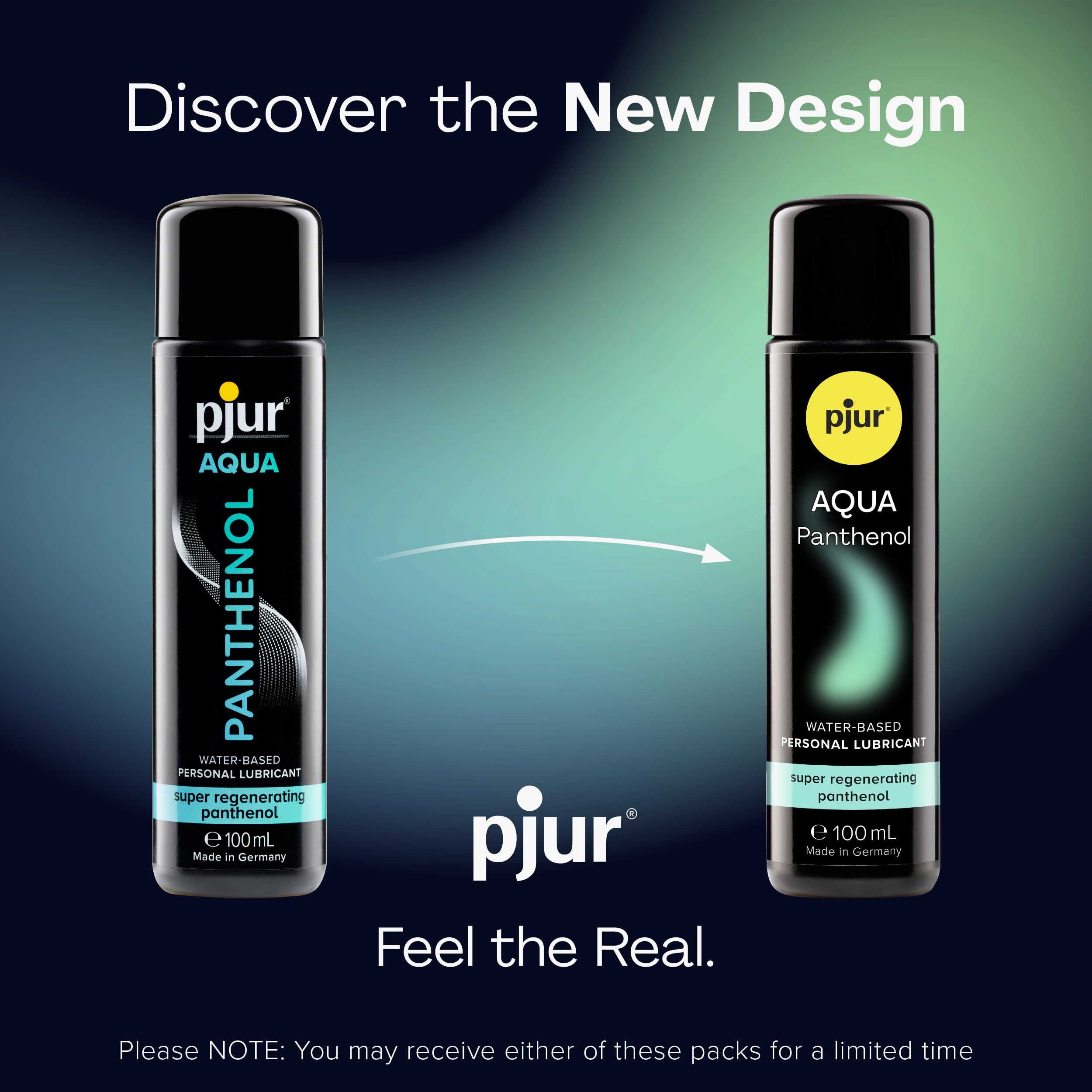 pjur AQUA Panthenol - Gleitgel auf Wasserbasis mit pflegendem Panthenol