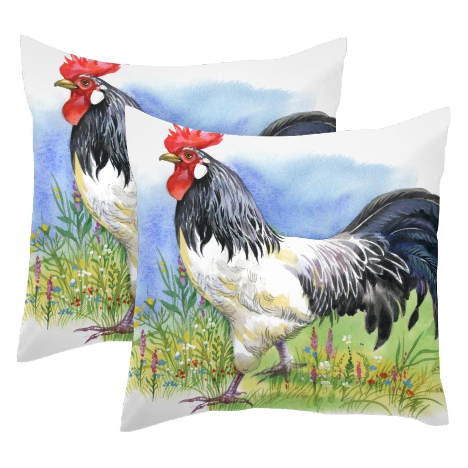 Housse de coussin en velours doux 50 x 50 cm de haute qualité