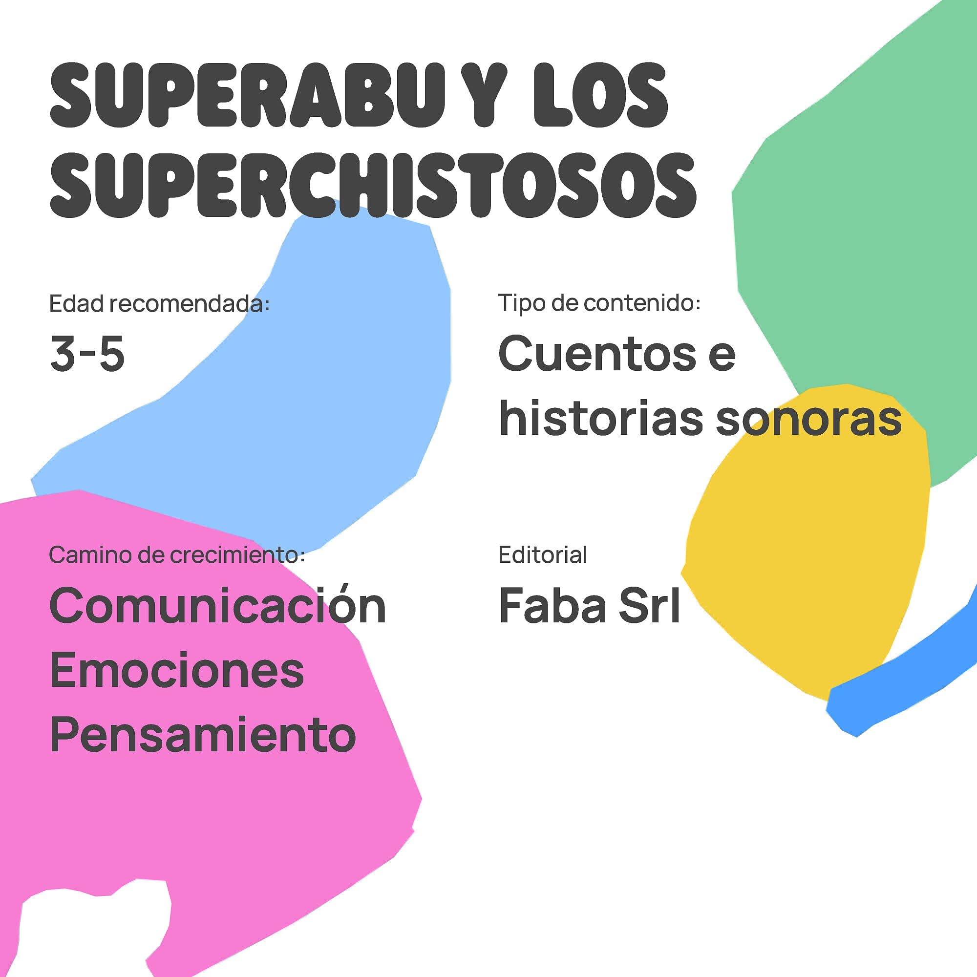 FABA Personaje Sonoro – SuperAbu y los SuperChistosos – Historias sonoras, para niños y niñas 3-5 años, Reproducción con el Cuentacuentos y FABA+, Juguete Educativo, versión en español — view 6