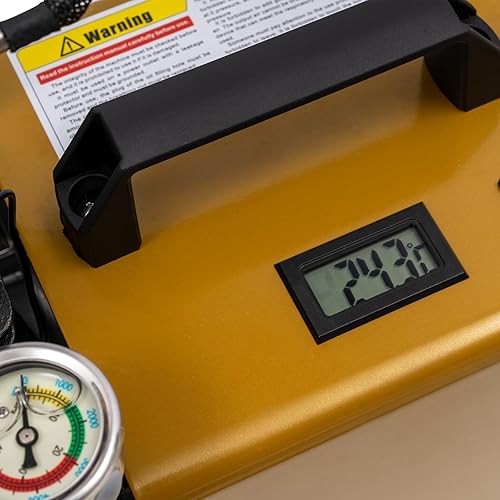 Miniatura 5 de Bomba de aire de alta presión 4500PSI, 1.8KW 110V 30MPa Compresor de aire eléctrico Bomba de buceo Bomba de buceo de alta presión de refrigeración