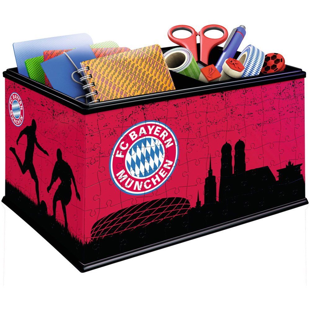 Amazon.com: Ravensburger 11216 Storage Box: FC Bayern 3D Puzzle