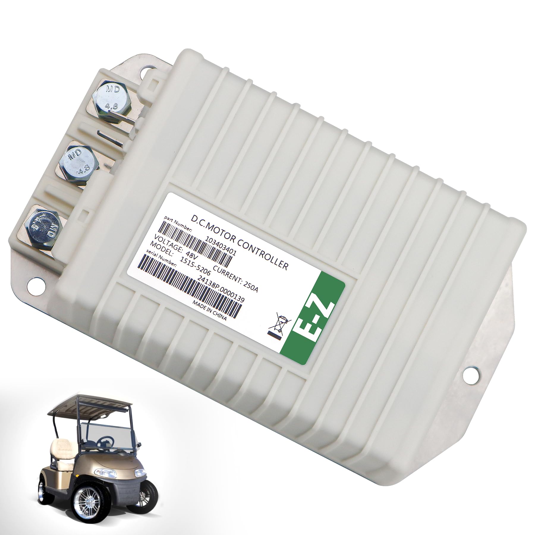 リモートコントローラー Amazon.com: 1515-5206 48V 250A (MCOR3) SC Controller for Club Car