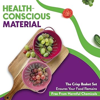 Joie Kitchen Gadgets 31830 Berry Colander, Plastic