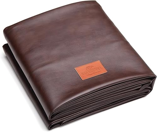 Miniatura 3 de BEARCOVER Cubierta de mesa de billar de cuero sintético resistente, cubierta impermeable y resistente a desgarros para mesa de billar de 789 pies,