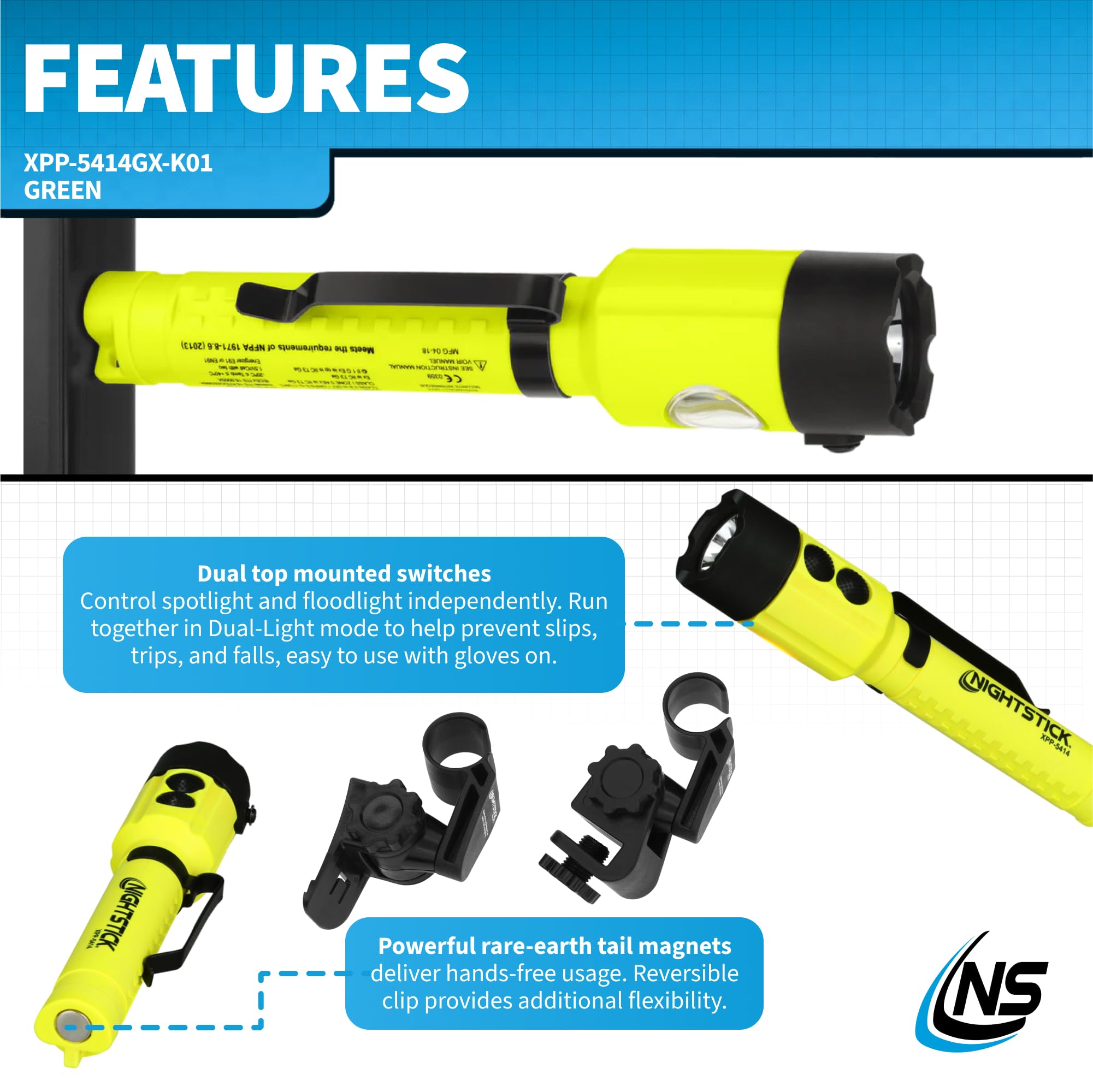 Amazon.com: Nightstick XPP-5414GX-K01 Intrinsically Safe