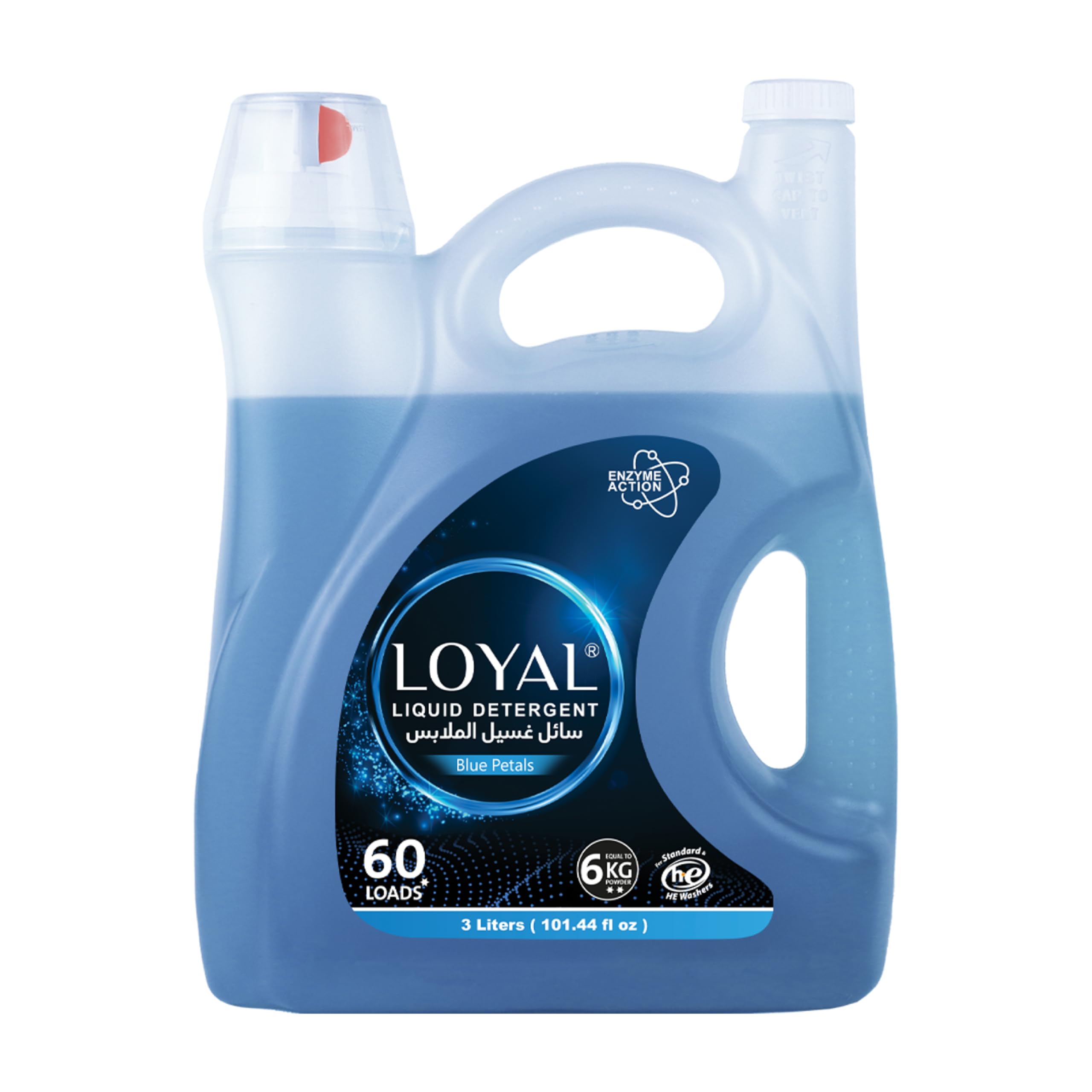 Liquid Laundry Detergent, 3000 ML (3000 ML)