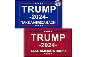 Trump 2024 Flags 3x5FT Heavy Duty Outdoor Banner