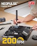 Fanttik NEX E1 Max 3.7V Mini Tournevis électrique de précision, 50-in-1 Des bits magnétiques, 2 Réglages du couple, boîtier magnétique pop-up, 5/32'''Hex, jeu d'outils de réparation pour appareil photo portable