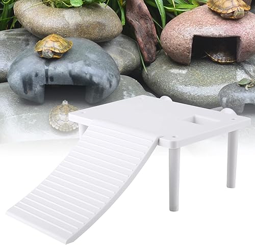 Fydun Plataforma flotante de tortuga reptiles con escalera de escalada TerumOrnnt Plies de repuesto