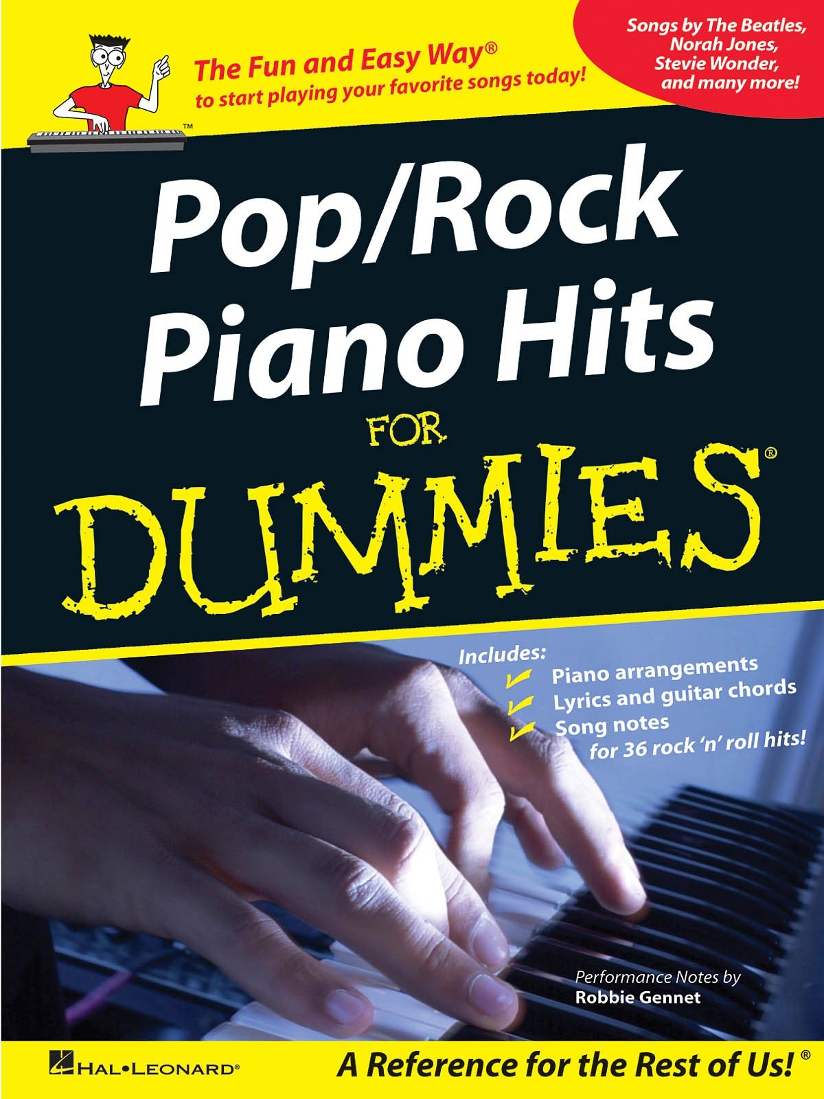 Pop/Rock Piano Hits for Dummies