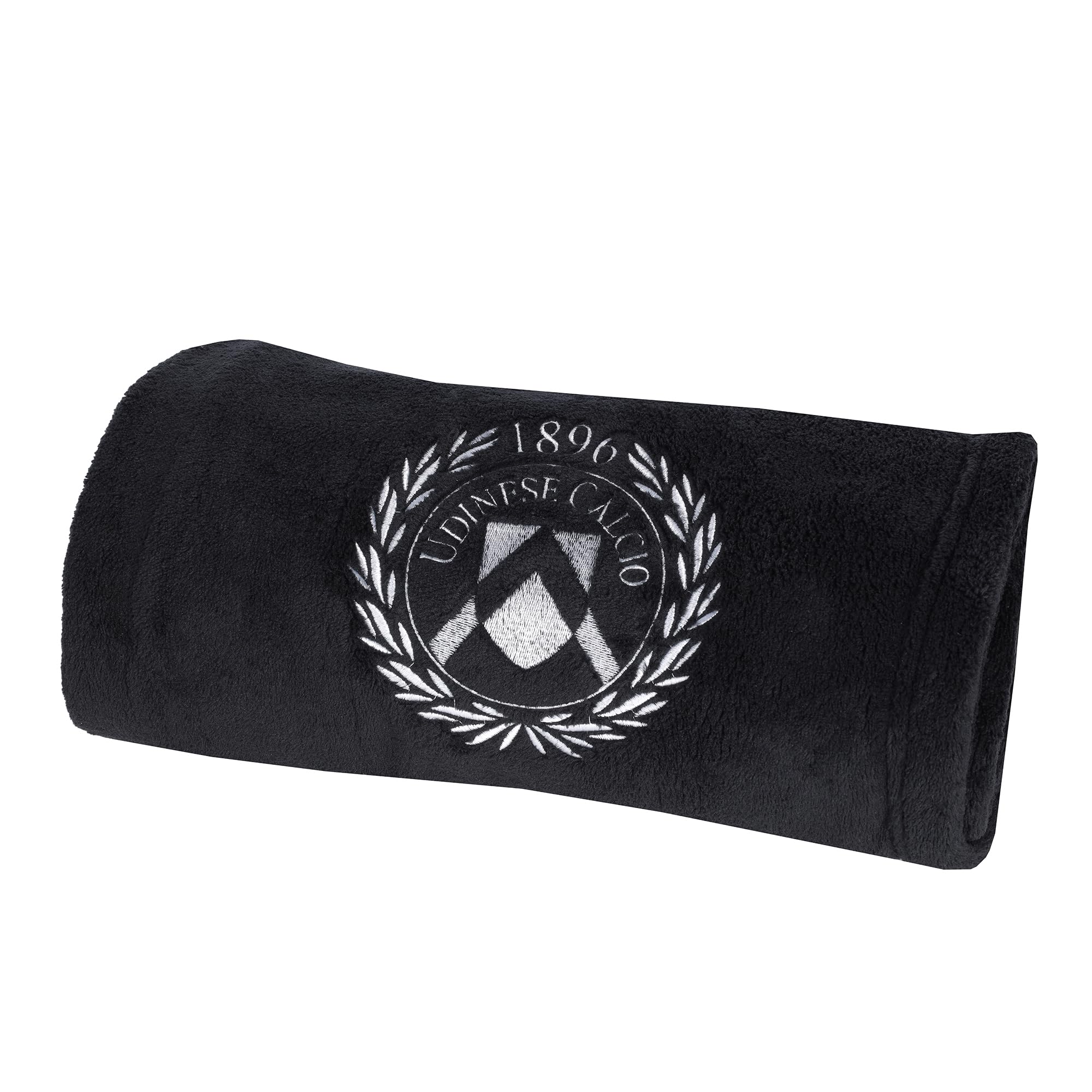 Udinese Calcio 1896 Prodotto Ufficiale Coperta Plaid Nero, taglia unica