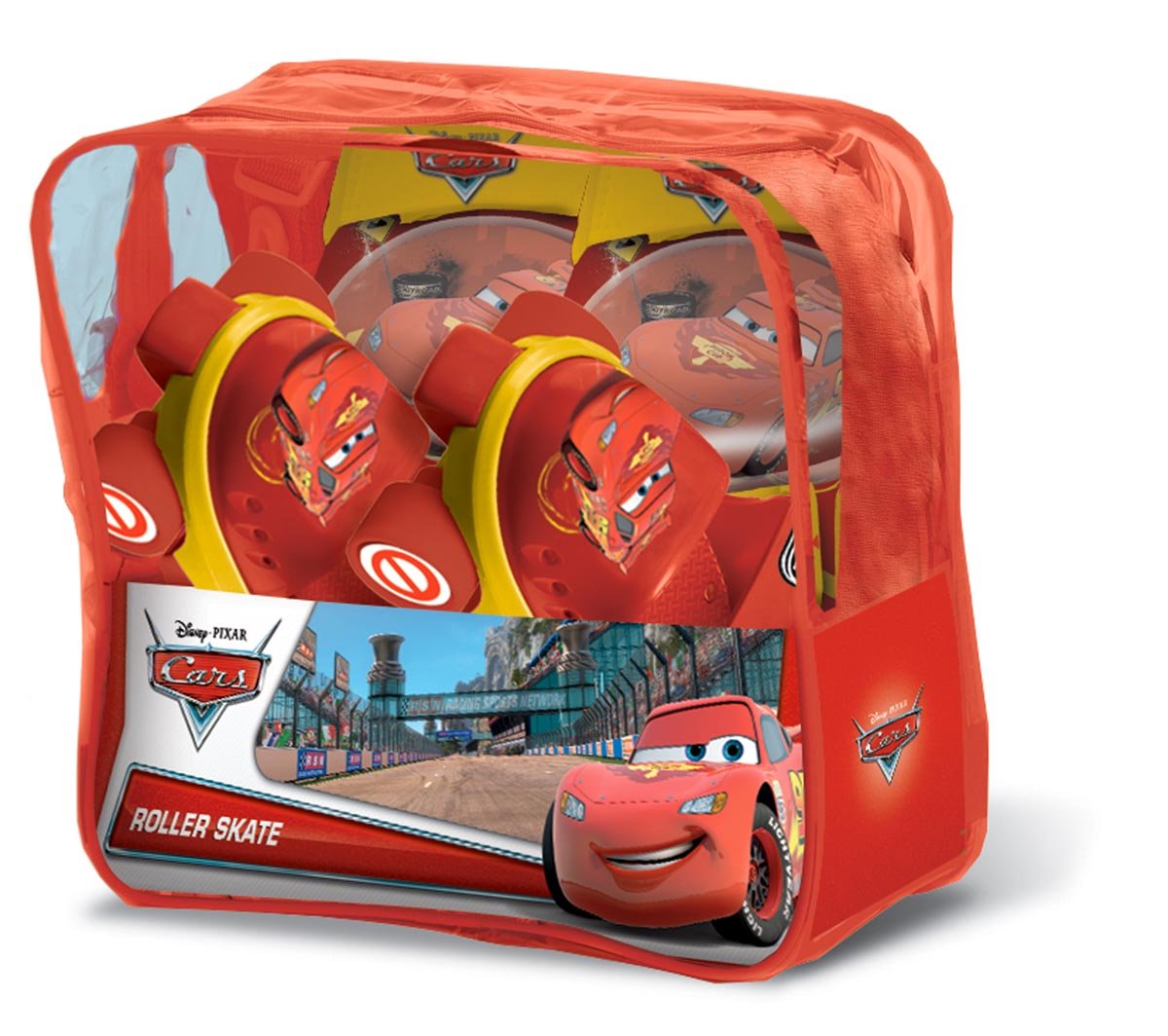 Mondo - 28105 - Set Roller + Protections, 3 ans to 5 ans - Cars 3