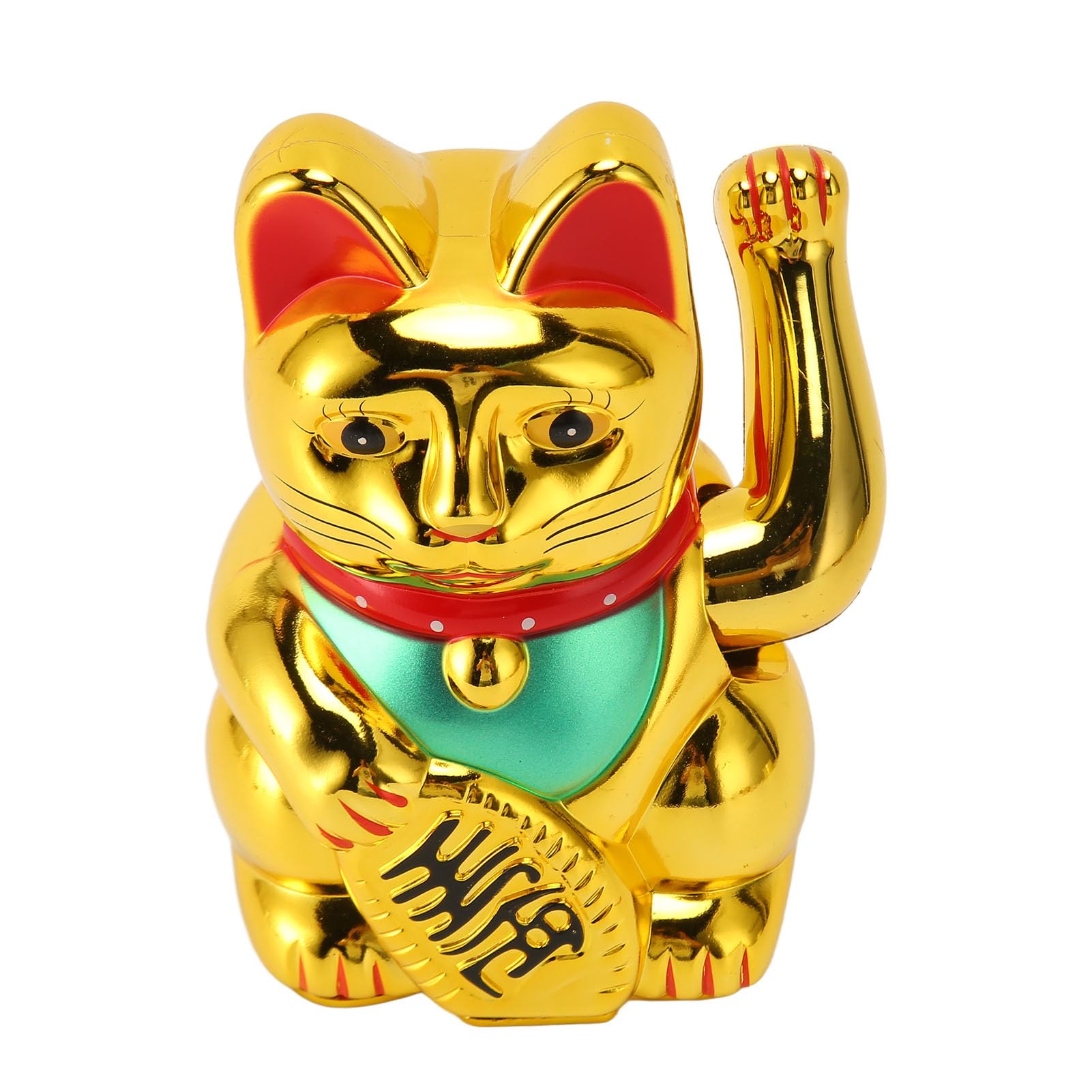 Pomya Lucky Cat, Widely Used Electric Welcoming Cat for Gift (Gold 0256A)